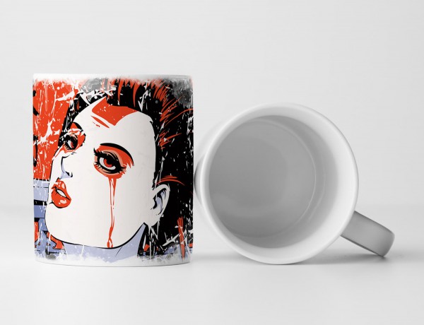 Paul Sinus Art EAU ZONE Motiv Spruch Tasse Geschenk