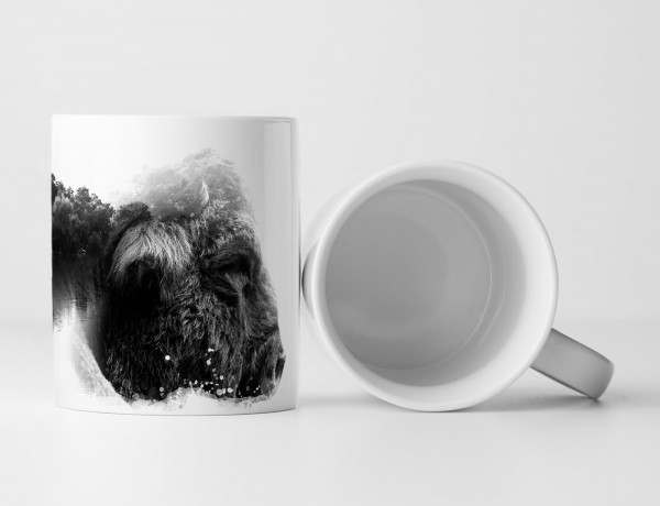 Paul Sinus Art Tasse Geschenk Künstlerische Fotografie – Die Natur und der Auerochse