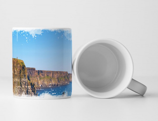 Paul Sinus Art Tasse Geschenk Landschaftsfotografie – Atemberaubende Cliffs of Moher