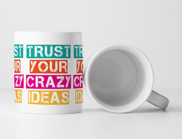 Paul Sinus Art EAU ZONE Motiv Spruch Tasse Geschenk