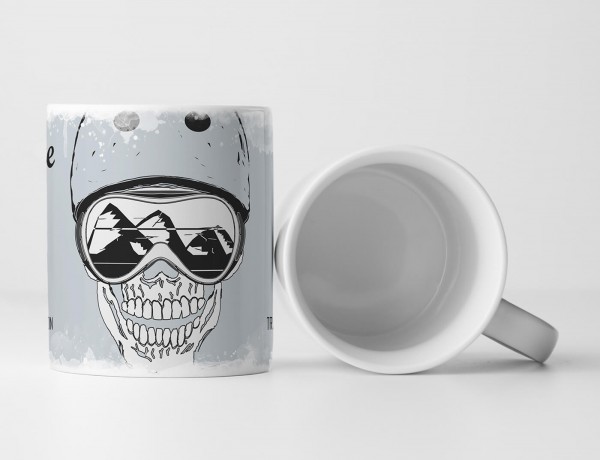 Paul Sinus Art EAU ZONE Motiv Spruch Tasse Geschenk