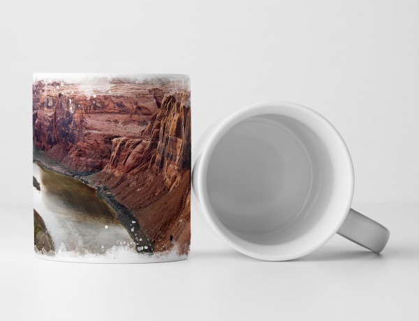 Paul Sinus Art Tasse Geschenk Naturfotografie – Colorado Canyon