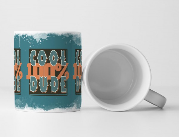 Paul Sinus Art EAU ZONE Motiv Spruch Tasse Geschenk