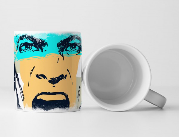 Paul Sinus Art EAU ZONE Motiv Spruch Tasse Geschenk