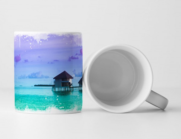 Paul Sinus Art Tasse Geschenk Künstlerische Fotografie – Maritimes Urlaubsparadies