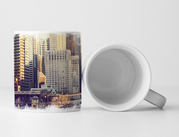 Paul Sinus Art Tasse Geschenk Urbane Fotografie – Mitten in Chicago