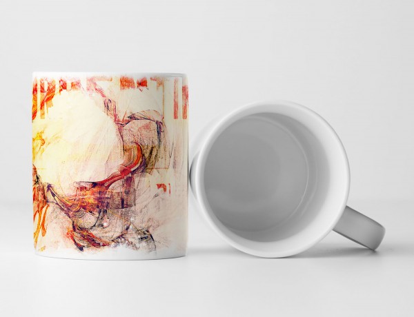 Paul Sinus Art Tasse modern Geschenkidee