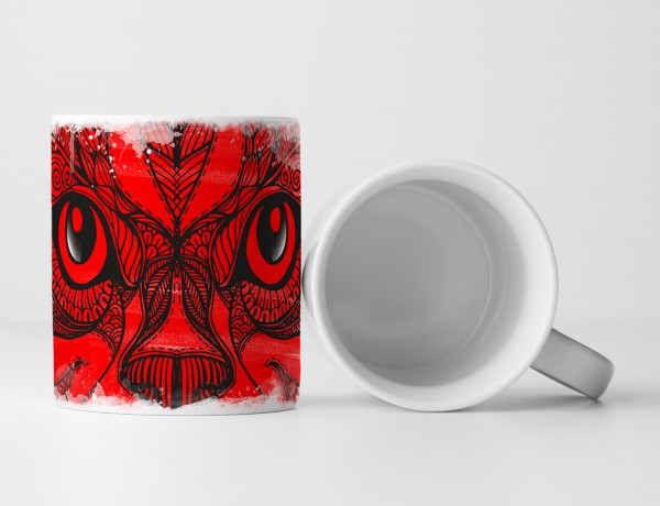 Paul Sinus Art EAU ZONE Motiv Spruch Tasse Geschenk