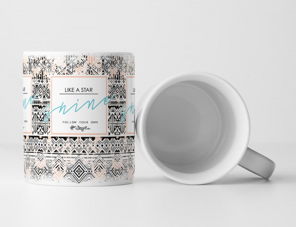 Paul Sinus Art EAU ZONE Motiv Spruch Tasse Geschenk