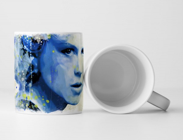 Paul Sinus Art Nicole Kidman II Tasse als Geschenk, Design Sinus Art