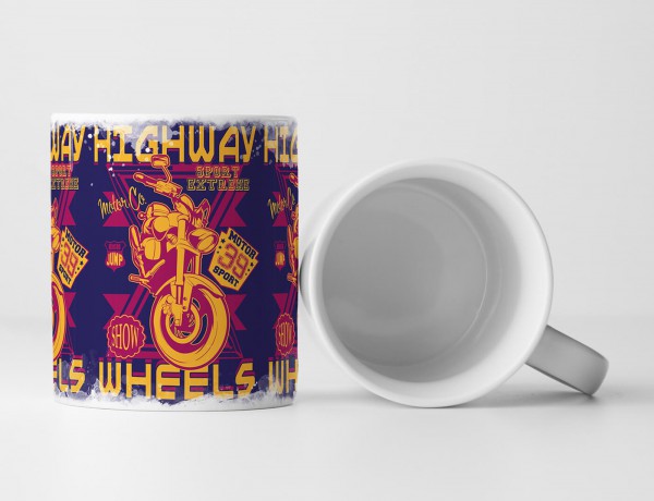 Paul Sinus Art EAU ZONE Motiv Spruch Tasse Geschenk