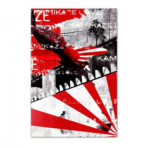 Paul Sinus Art Kamikaze, Art-Poster, 61x91cm