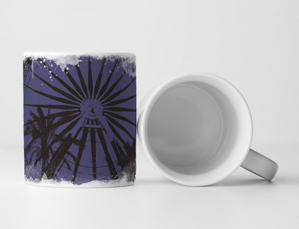 Paul Sinus Art EAU ZONE Motiv Spruch Tasse Geschenk