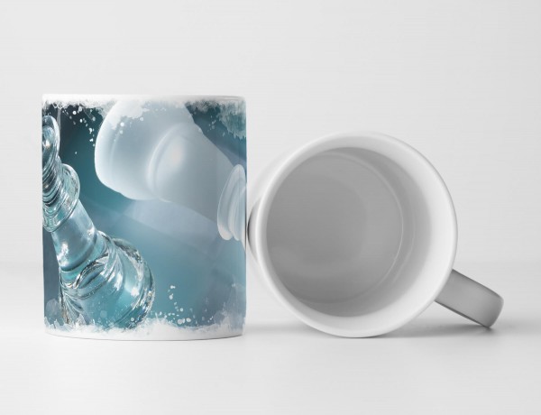 Paul Sinus Art Tasse Geschenk Künstlerische Fotografie – Gläserne Dame