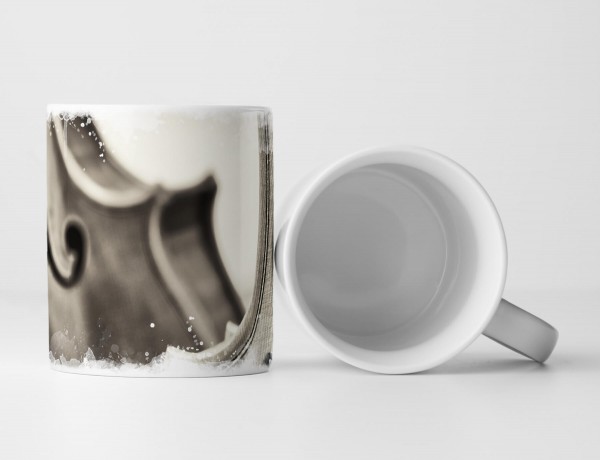 Paul Sinus Art Tasse Geschenk Fotografie – Makroaufnahme einer Violine