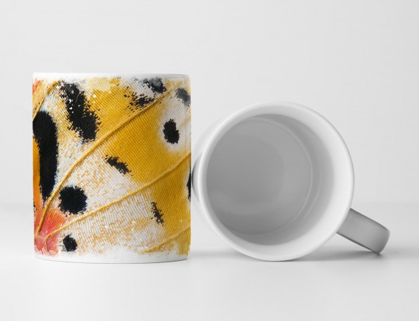 Paul Sinus Art Tasse Geschenk Künstlerische Fotografie – Detailaufnahme eines Monarch-Schmetterlings