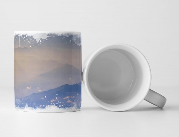 Paul Sinus Art Tasse Geschenk Berglandschaft