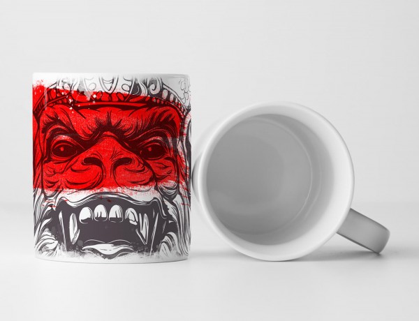 Paul Sinus Art EAU ZONE Motiv Spruch Tasse Geschenk