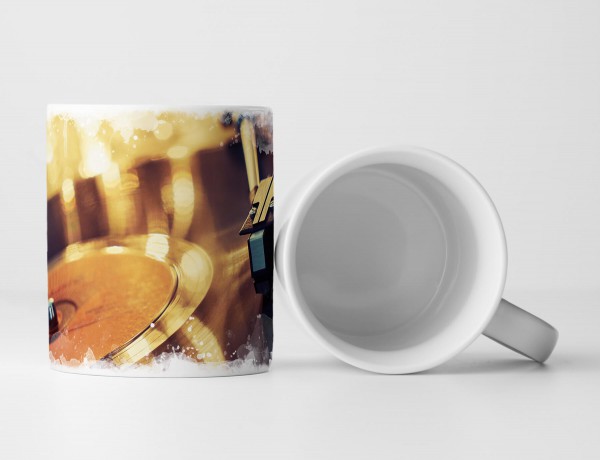 Paul Sinus Art Tasse Geschenk Plattenspieler – Weihnachtsfotografie