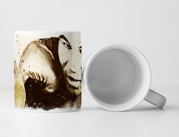 Paul Sinus Art Mike Tyson Tasse als Geschenk, Design Sinus Art