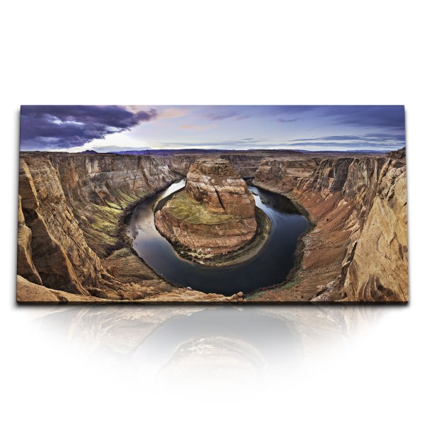 Paul Sinus Art Kunstdruck Bilder 120x60cm Colorado River USA Grand Canyon Fluss Felsen