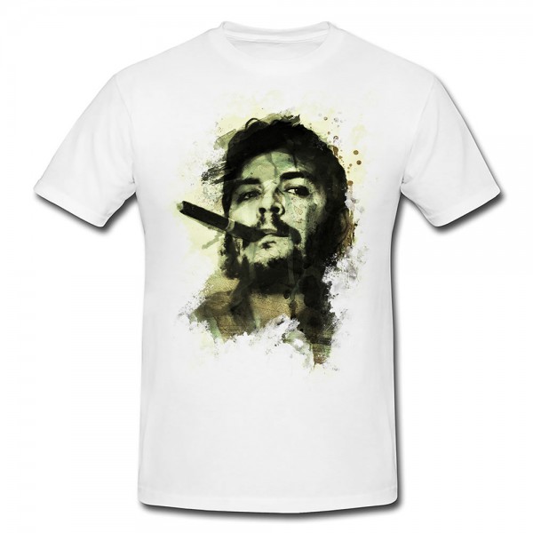 Paul Sinus Art Che Guevara Premium Herren und Damen T-Shirt Motiv aus Paul Sinus Aquarell