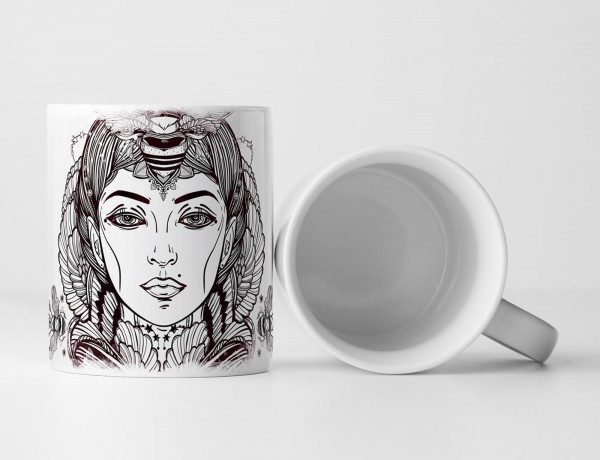 Paul Sinus Art EAU ZONE Motiv Spruch Tasse Geschenk