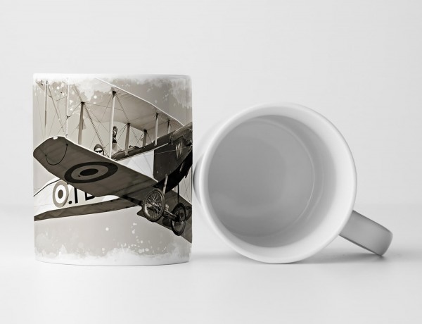 Paul Sinus Art Tasse Geschenk Künstlerische Fotografie – Schönes Segelflugzeug