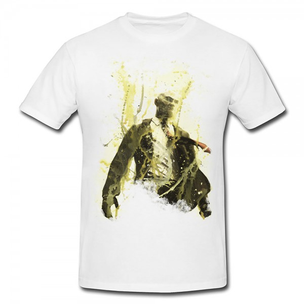 Paul Sinus Art Hitman Absolution Premium Herren und Damen T-Shirt Motiv aus Paul Sinus Aquarell