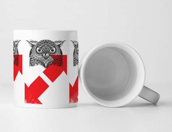 Paul Sinus Art EAU ZONE Motiv Spruch Tasse Geschenk