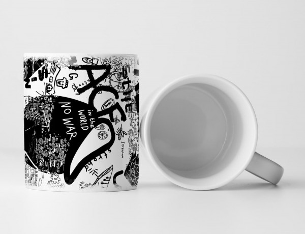 Paul Sinus Art EAU ZONE Motiv Spruch Tasse Geschenk