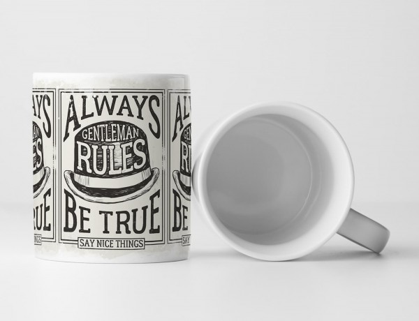 Paul Sinus Art EAU ZONE Motiv Spruch Tasse Geschenk