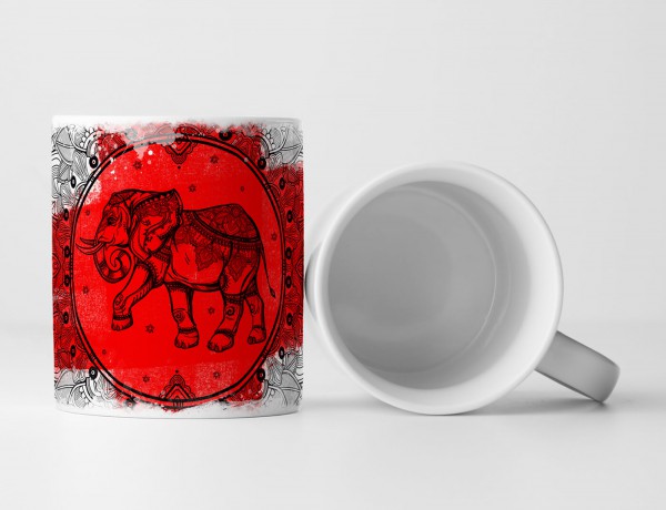 Paul Sinus Art EAU ZONE Motiv Spruch Tasse Geschenk