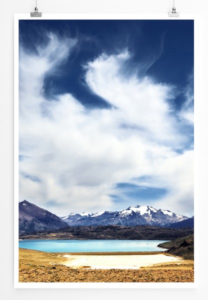 Paul Sinus Art 90x60cm Poster Nationalpark Perito Moreno Argentina