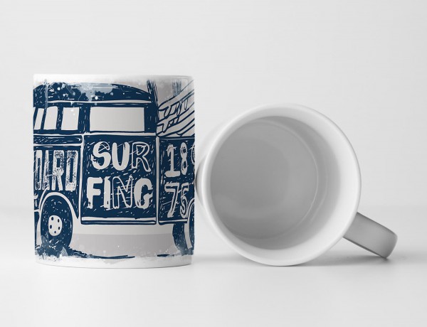 Paul Sinus Art EAU ZONE Motiv Spruch Tasse Geschenk