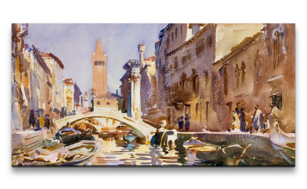 Paul Sinus Art Remaster 120x60cm John Singer Sargent weltberühmtes Gemälde zeitlose Kunst Venedig