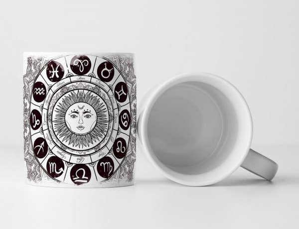 Paul Sinus Art EAU ZONE Motiv Spruch Tasse Geschenk