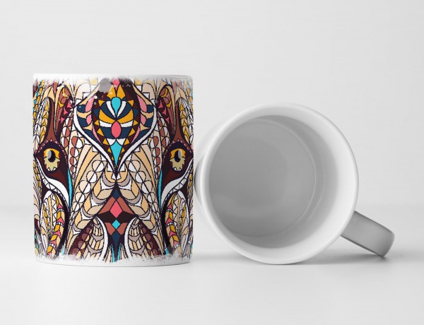 Paul Sinus Art EAU ZONE Motiv Spruch Tasse Geschenk