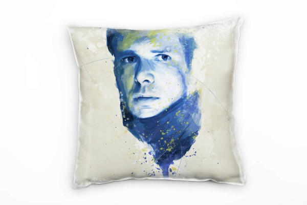 Paul Sinus Art Harrison Ford Blade Runner Deko Kissen Bezug 40x40cm für Couch Sofa Lounge Zierkissen