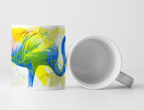 Paul Sinus Art Flamingo I Tasse als Geschenk, Design Sinus Art