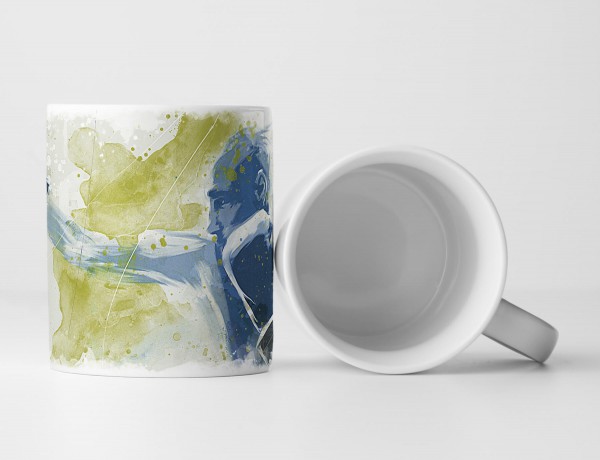 Paul Sinus Art Boxen Tasse als Geschenk, Design Sinus Art