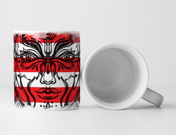 Paul Sinus Art EAU ZONE Motiv Spruch Tasse Geschenk