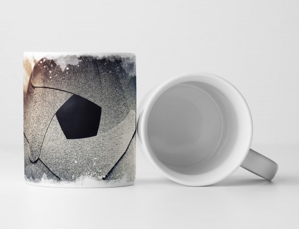 Paul Sinus Art Tasse Geschenk Blende einer alten Kamera mit warmen Licht