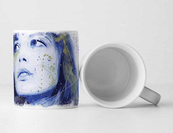 Paul Sinus Art Jane Birkin I Tasse als Geschenk, Design Sinus Art