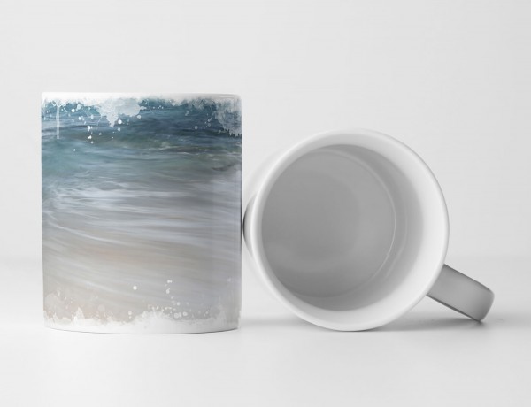 Paul Sinus Art Tasse Geschenk Landschaftsfotografie – Karibischer Strand