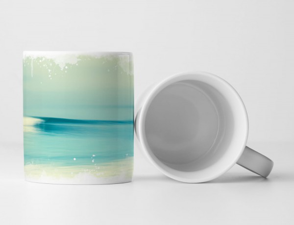 Paul Sinus Art Tasse Geschenk Landschaftsfotografie – Ruhige See