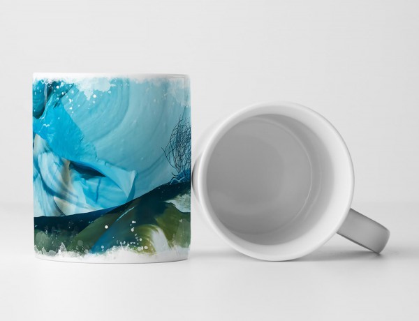 Paul Sinus Art Tasse Geschenk Naturfotografie – Antelope Canyon Page Arizona USA