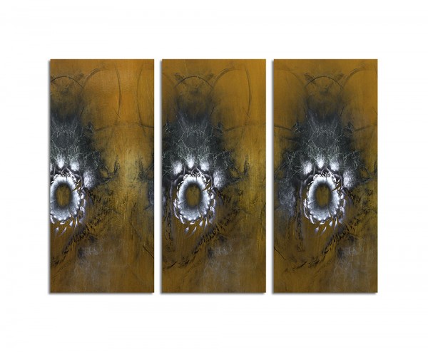 Paul Sinus Art 130x90cm Wandbild Abstrakt425 -3x90x40cm