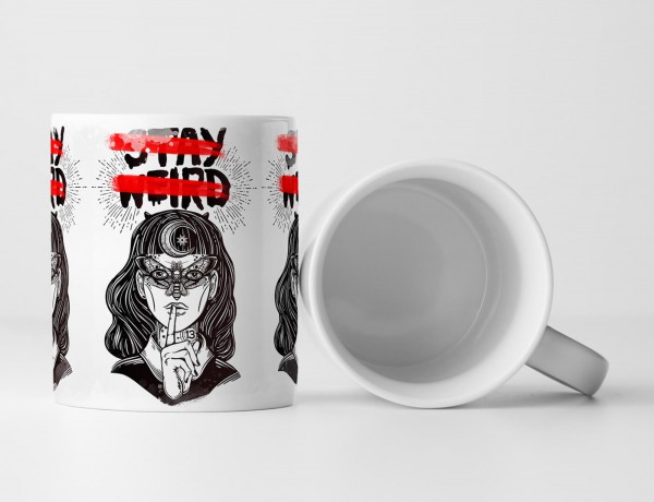 Paul Sinus Art EAU ZONE Motiv Spruch Tasse Geschenk