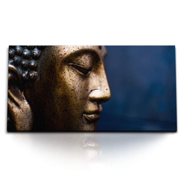 Paul Sinus Art Kunstdruck Bilder 120x60cm Buddha Buddhastatue Gottheit Buddhismus Meditation